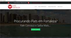 Desktop Screenshot of flatsfortaleza.com